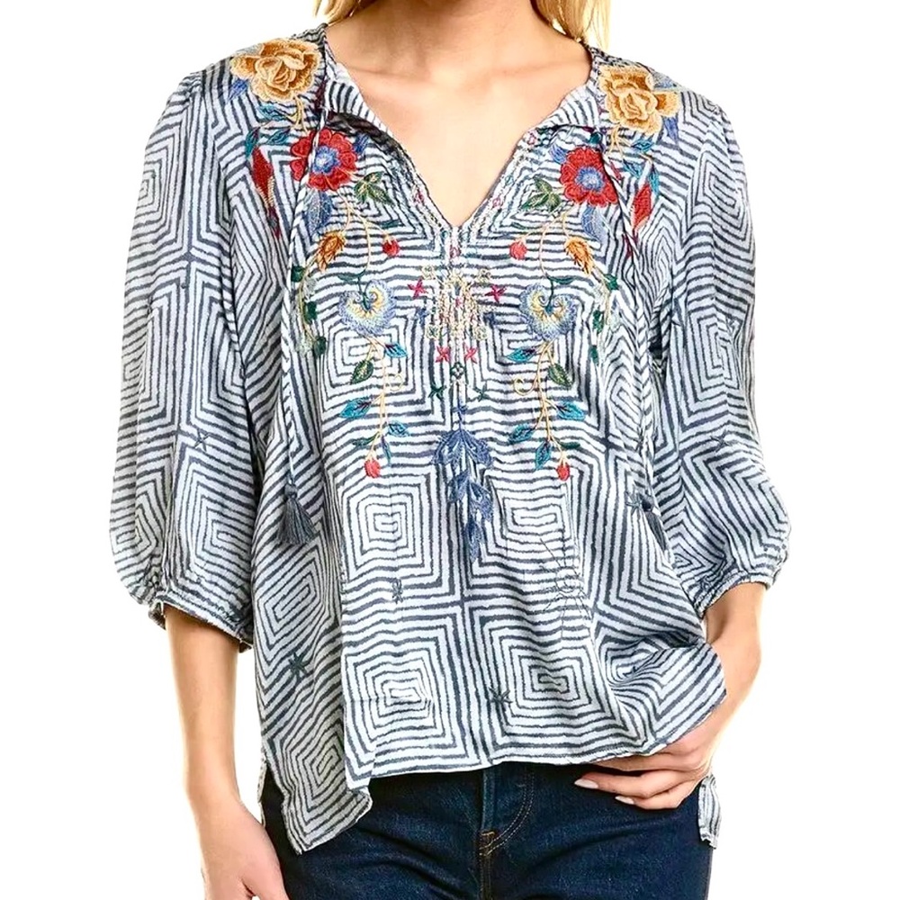 NWT! Johnny Was Silky Top Medium and Large